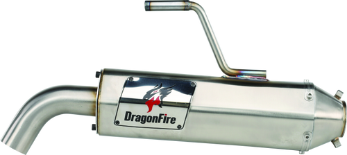 DragonFire Racing Exhaust - Fits Kawasaki Teryx Krx 1000 Slip On