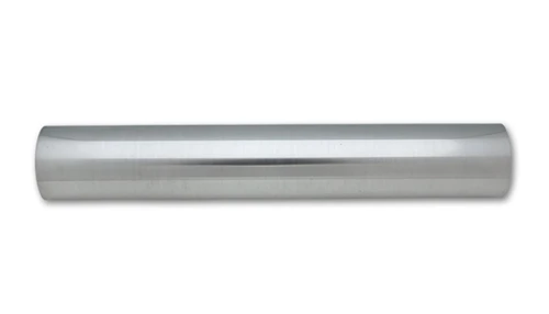 Vibrant 3-inch OD Universal Aluminum Tubing – Polished, 18-inch Length