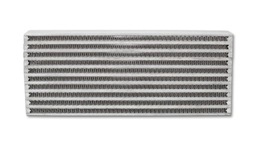 Vibrant Universal Oil Cooler Core 4 in x 10 in x 1.25 in - Bar and Plate Construction for Maximum Cooling Efficiency