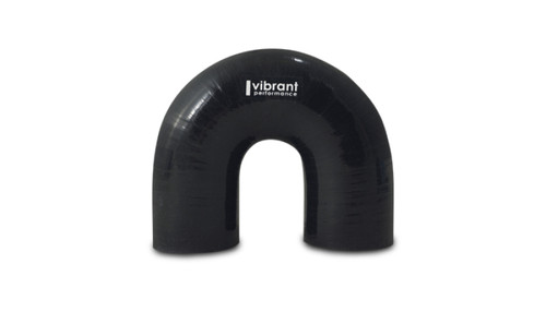 Vibrant 180 Degree Silicone Hose Coupler with Aramid Reinforcement, 2.75 Inch ID