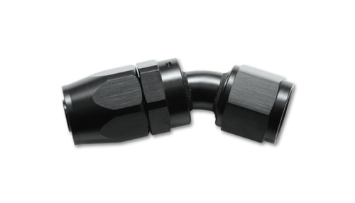 Vibrant -10AN Aluminum 30 Degree Elbow Hose End Fitting