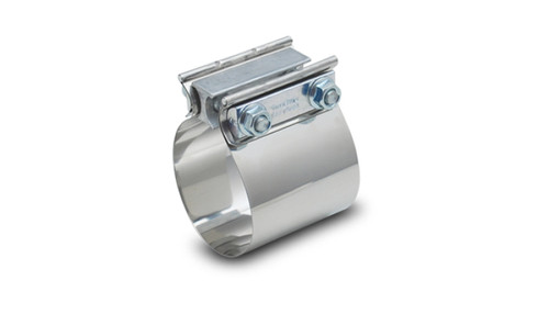 Vibrant Easy Seal Stainless Steel Exhaust Sleeve Butt Joint Clamp for 3.5-inch OD Tubing