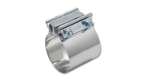Vibrant Easy Seal Stainless Steel Exhaust Sleeve Butt Joint Clamp for 2.25-inch O.D. Tubing