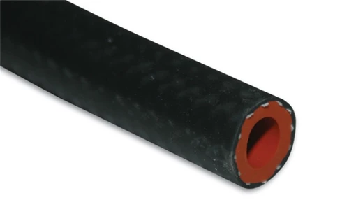 Vibrant 5/16 inch (8mm) I.D. Silicone Heater Hose Reinforced – Black, 20 ft.