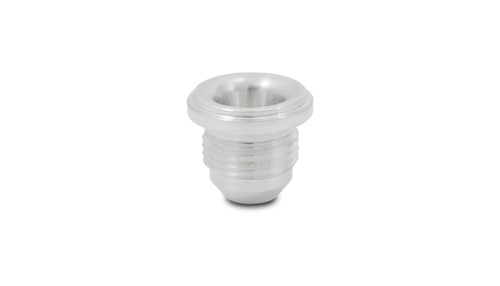 Vibrant 11151 -6 AN Male Weld Bung with 7/8 Inch Flange OD in Aluminum