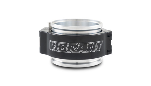 Vibrant 2.50 inch O.D. Aluminum HD Clamp Assembly - Anodized Black, Part #32515