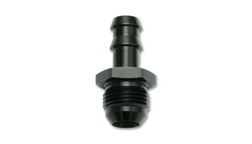 Vibrant -8 AN to 1/2 Inch Barb Straight Fitting - Aluminum
