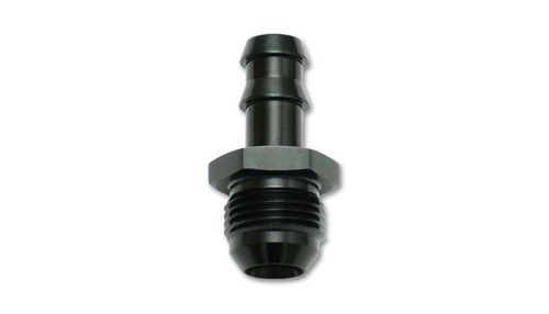 Vibrant -8 AN to 1/2 Inch Barb Straight Fitting - Aluminum