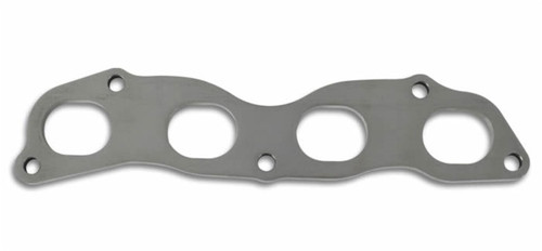 Vibrant T304 Stainless Steel Exhaust Manifold Flange for Honda/Acura K-Series Engines - 3/8 Inch Thick