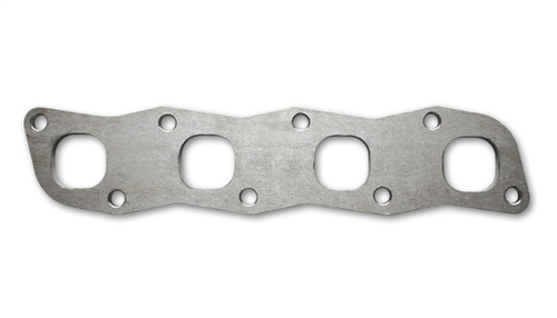 Vibrant T304 Stainless Steel Exhaust Manifold Flange for Nissan KA24 - 3/8 inch Thick