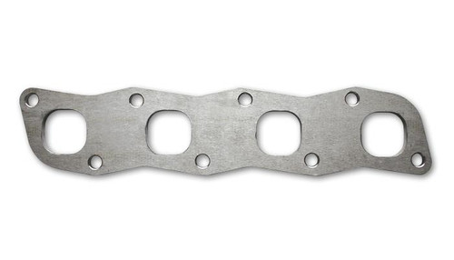 Vibrant T304 Stainless Steel Exhaust Manifold Flange for Nissan KA24 - 3/8 inch Thick