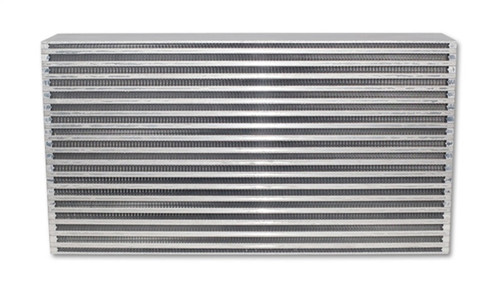 Vibrant Air-to-Air Intercooler Core with Bar and Plate Construction – 22 x 11.8 Inches