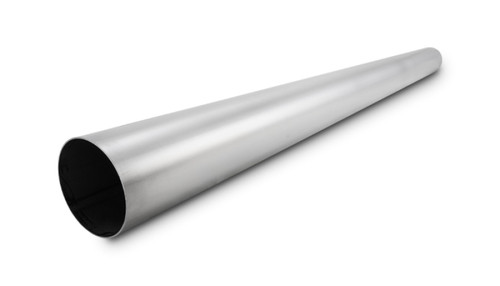 Vibrant 321 Stainless Steel Straight Tubing - 1.75 inch OD, 18 Gauge Wall Thickness