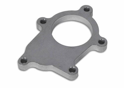 Vibrant T3 Discharge Flange for External Wastegate Applications - Mild Steel, 5-Bolt, 1/2 Inch Thick