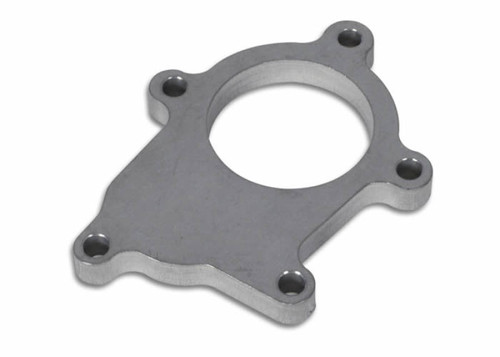 Vibrant T3 Discharge Flange for External Wastegate Applications - Mild Steel, 5-Bolt, 1/2 Inch Thick