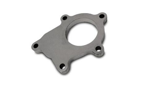 Vibrant T3 Discharge Flange for External Wastegate Applications - Mild Steel, 5-Bolt, 1/2 Inch Thick