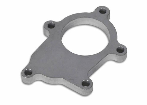 Vibrant T3 Discharge Flange for External Wastegate Applications - Mild Steel, 5-Bolt, 1/2 Inch Thick