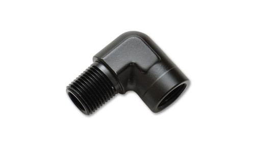Vibrant 3/8 Inch NPT Female to Male 90 Degree Pipe Adapter Fitting