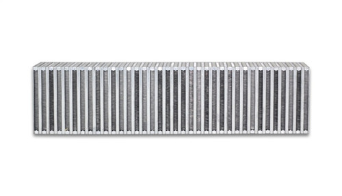 Vibrant Vertical Flow Air to Air Intercooler Core – 27 inch Wide, 6 inch High, 4.5 inch Thick