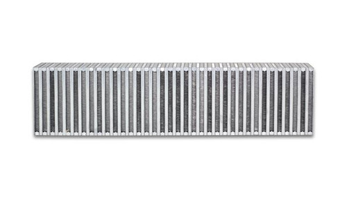 Vibrant Vertical Flow Air to Air Intercooler Core – 27 inch Wide, 6 inch High, 4.5 inch Thick