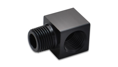 Vibrant 1/8 in NPT Female to Male 90 Degree Adapter Fitting - Part Number 10825