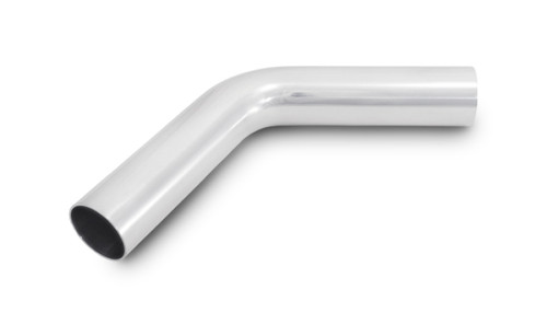 Vibrant 2 Inch O.D. Universal Aluminum Tubing with 60 Degree Bend – Polished Finish