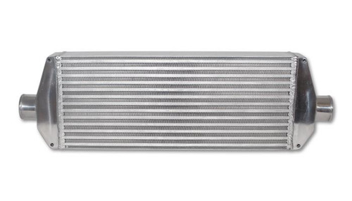 Vibrant Air-to-Air Intercooler Assembly with Cast Aluminum End Tanks - 22x9 Inch Core, 2.5 Inch Inlet/Outlet