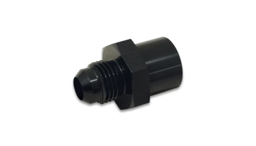Vibrant Male AN to Female Metric Adapter -8AN to M16x1.5 for Automotive Applications