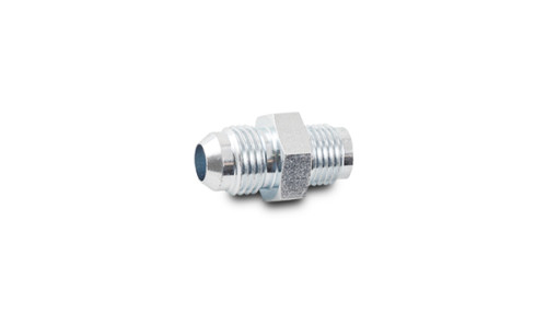 Vibrant Inverted Flare to AN Adapter -6AN to 1/2-inch-20 Inverted Flare, Black Aluminum