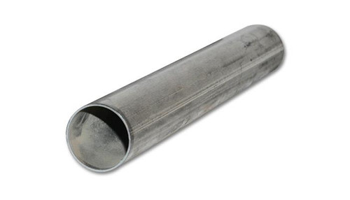 Vibrant 3-inch OD T304 Stainless Steel Straight Tubing - 5 Foot Length