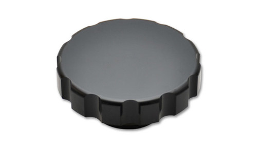 Vibrant Radiator Cap for Radiator Filler Neck – 3 Inch OD, 12 PSI Pressure, Satin Black Finish