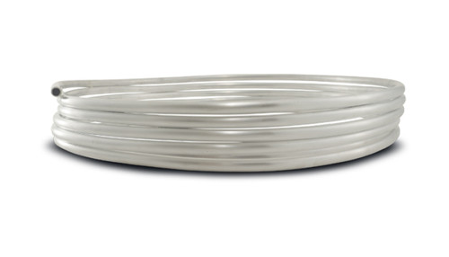 Vibrant 5/16 inch OD Aluminum Hard Line Tubing – 25 Foot Spool for Automotive Applications