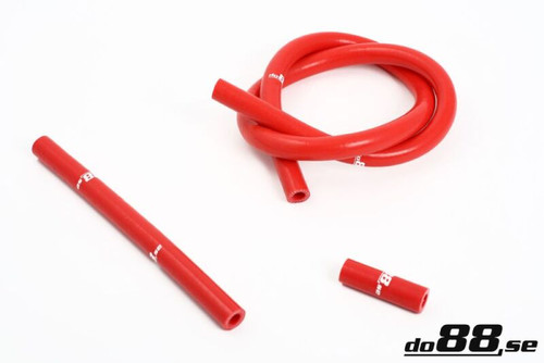 do88 Brake Vacuum Hoses for Volvo V70N/S60 2001-2008, Red - Part Number DO88-KIT48R