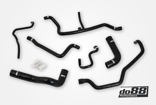 do88 Coolant Hose Kit for 1991-1996 BMW 525i/525ix (E34) – Black