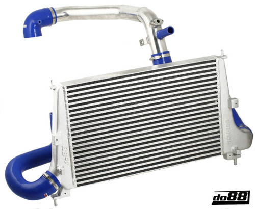 do88 BigPack Intercooler Kit for Saab 9-5 2.0T/2.3T/Aero (B205/B235) with Red Hoses
