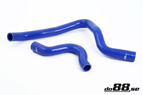 do88 Volvo 850/S70/V70 Turbo Coolant Hose Kit (Part Number: DO88-KIT13) in Blue