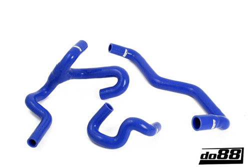 do88 Saab 9-5 1998-2010 Heater Hoses with Water Valve, Blue