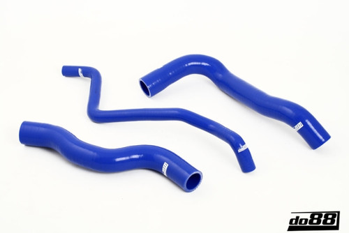 do88 Volvo 740/940 Coolant Hoses Kit in Blue - Part Number DO88-KIT103B