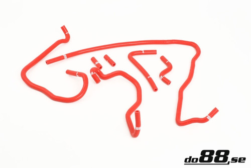do88 Vacuum Hose Kit for 1999-2001 Audi S3 1.8T (APY/AUL) – Red
