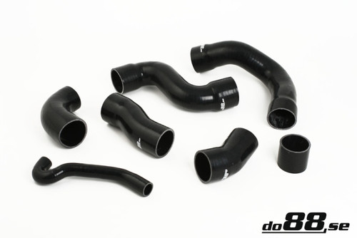 do88 Intercooler Hoses for Audi S3, TT, and Seat Leon Cupra R 1.8T - Black