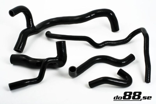 do88 Radiator Hoses for 1989-1992 Audi Ur-Quattro 2.2T 20V – Black