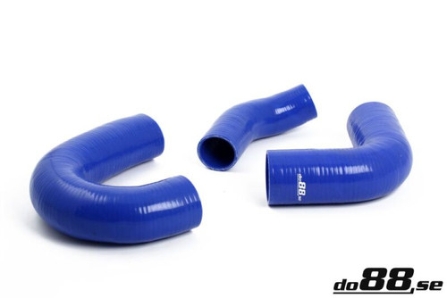 do88 Pressure Hoses for Volvo S40/V40 2.0T/T4 (1998-2004) – Blue Silicone Set