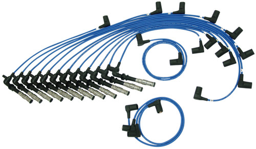 NGK Mercedes-Benz 600SEC 1993 Spark Plug Wire Set – High-Performance Tinned Copper Core Wires with Silicone Insulation