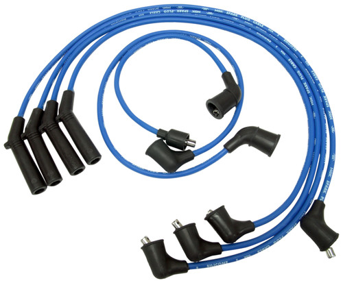 NGK Dodge Colt Spark Plug Wire Set Part #53005 – Ultra-Low Resistance Magnetic Core with Premium Silicone Insulation