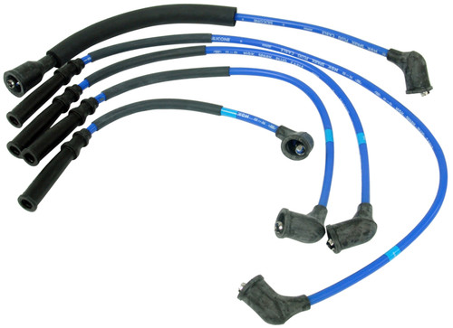 NGK Mazda 626 Spark Plug Wire Set Part Number 8181 – High-Performance Ignition Cables with Magnetic Core and Watertight Boot Fitment for 1983-1987 Mazda 626