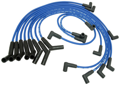 NGK Ford Bronco Spark Plug Wire Set Part Number 52275 – Ultra-Low Resistance Magnet Wire with Premium Silicone Insulation