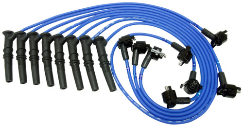 NGK Ford Mustang Spark Plug Wire Set Part #52061 – Ultra-Low Resistance Magnetic Core Wires