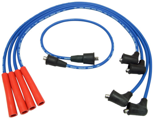 NGK Part 52018 Ultra-Low Resistance Spark Plug Wire Set for Ford Courier and More