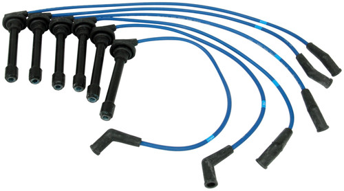 NGK Part 8076 Spark Plug Wire Set for Isuzu Trooper 1992-1995 – High-Performance Ignition Cables with EMI/RFI Noise Suppression