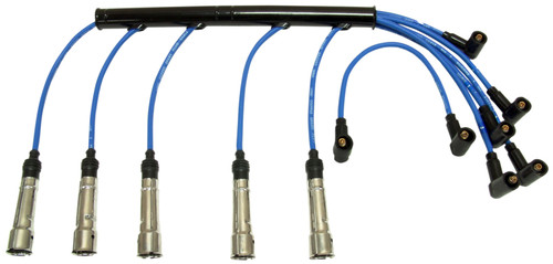 NGK Audi 80 1991-1992 Spark Plug Wire Set with Tinned Copper Core and Premium Silicone Jacket